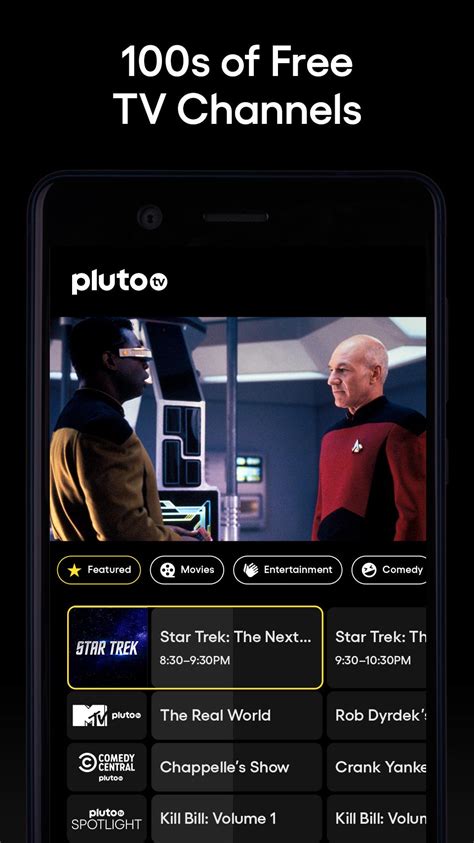 Free TV streaming app. . Pluto tv app download for android